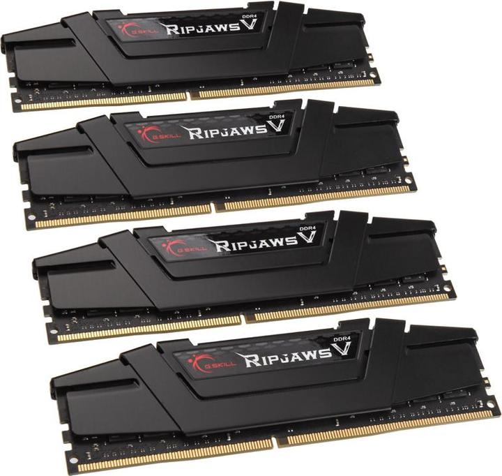 Image du produit G.Skill Ripjaws V (4 x 32GB, 3600 MHz, RAM DDR4, DIMM)