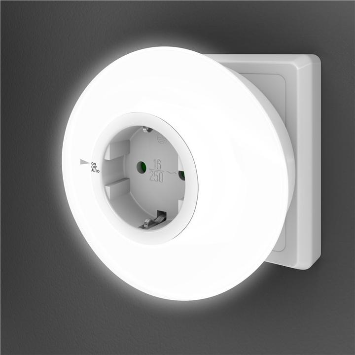Actual product image Goobay LED night light for the socket