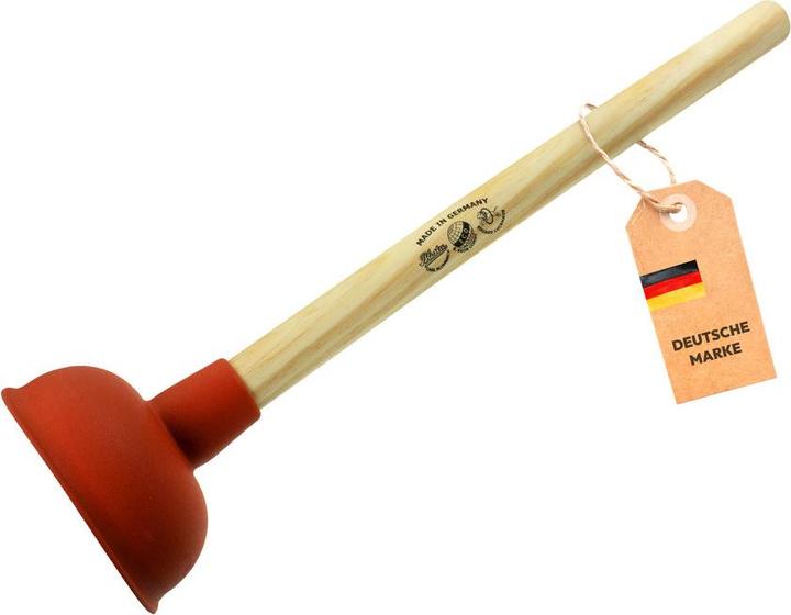 Produktbild Dönges Ausgussreiniger mit Holzstiel (Pömpel), Ø 140 mm (1 Stk.)