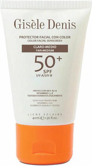 Gisele Denis Gisa le Denis Color Facial Sunscreen Spf50 Fair medium 40ml (Sonnencreme, SPF 50, 40 ml)