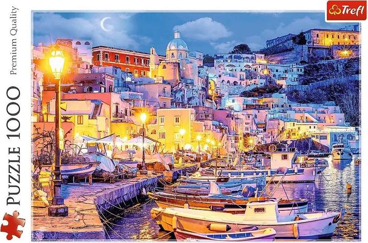 Image du produit Trefl Puzzle 1000 - Île de Procida de nuit, Italie (1000 pièces)