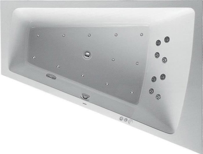 Produktbild Duravit Whirlwanne PAIOVA 315 l 1800x1400mm we 1 RS re Combi-Syst (2 Pers.)