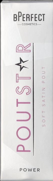 Actual product image BPerfect Cosmetics Make-Up Unisex Poutstar Satin Lipstick Power 3.5 Gr (Power)