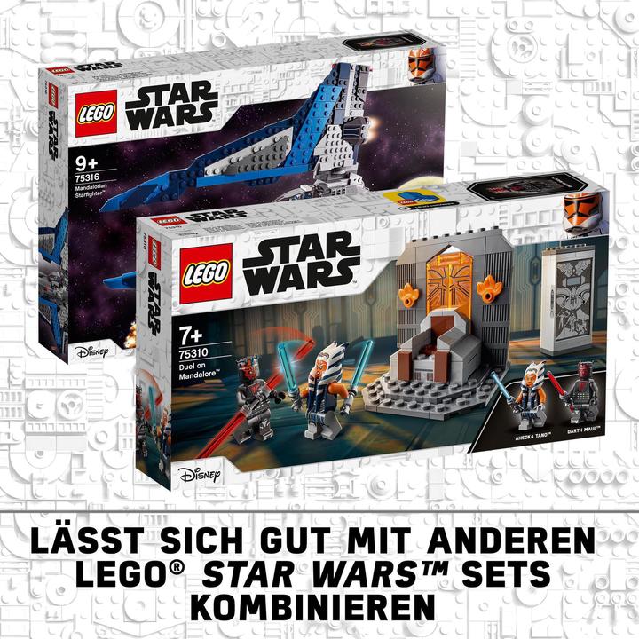 Actual product image LEGO Duel on Mandalore (75310, LEGO Star Wars)
