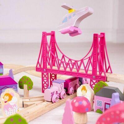 Immagine prodotto Bigjigs Stazione ferroviaria in legno
