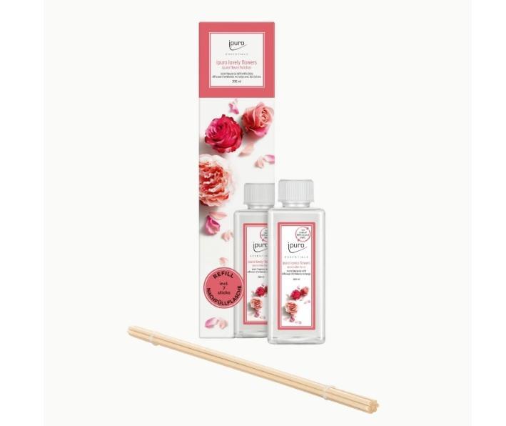 Immagine prodotto Ipuro Ricarica di bastoncini di profumo Fiori incantevoli con bastoncini 200 ml (200 ml)