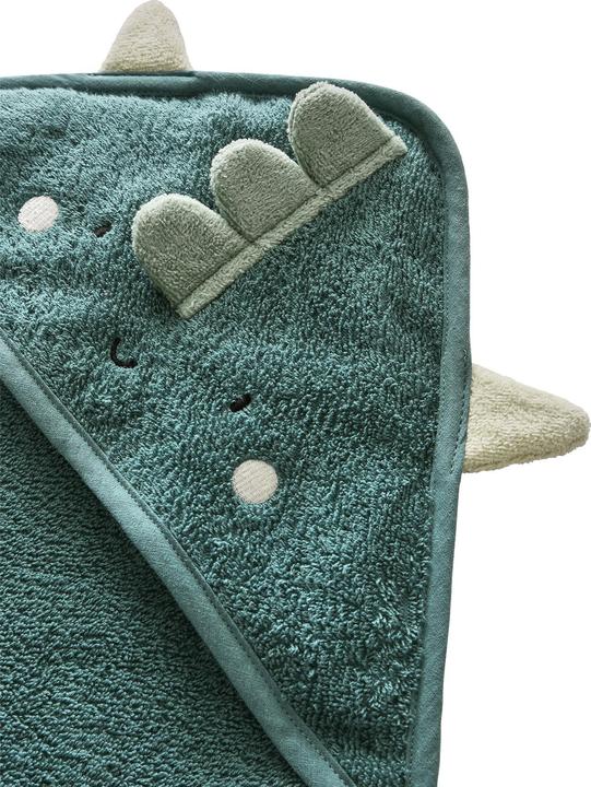 Image du produit Vertbaudet Serviette de bain à capuche & gant de toilette pour bébé DRAGON