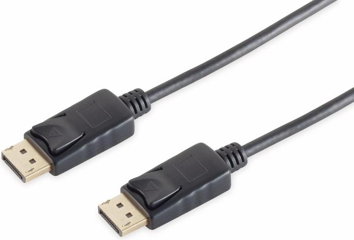Shiverpeaks S/CONN maximum connectivity display port cable display port cable 1.2, male-male, UHD 4K2K, black (5 m, DisplayPort)