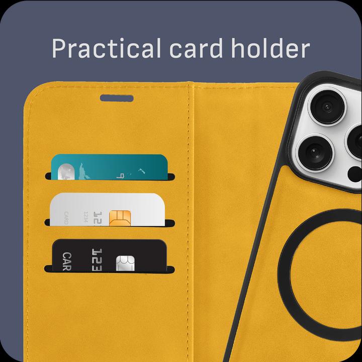 Produktbild Cazy Abnehmbare Brieftaschenhülle für iPhone 15 Pro, Abnehmbare Hülle, Magfit, 2-in-1-Design (Apple iPhone 15 Pro)