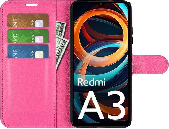 Produktbild Cover-Discount Xiaomi Redmi A3 - Leder Etui Hülle (Xiaomi Redmi A3)