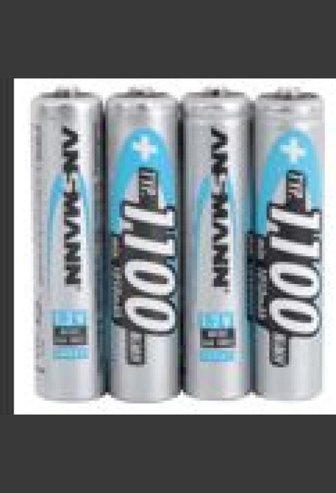 Productafbeelding Ansmann Type 1100 (4 Pcs., AAA, 1050 mAh)