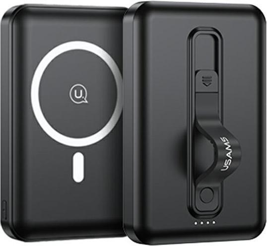 Actual product image Usams Magnetic Wireless Fast Charging Power Bank (10000 mAh, 22.50 W, 15 Wh)