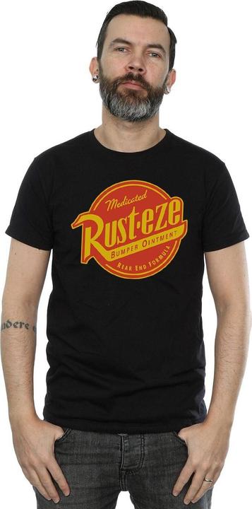 Actual product image Cars Mens Rust-Eze Logo Cotton T-Shirt (S)