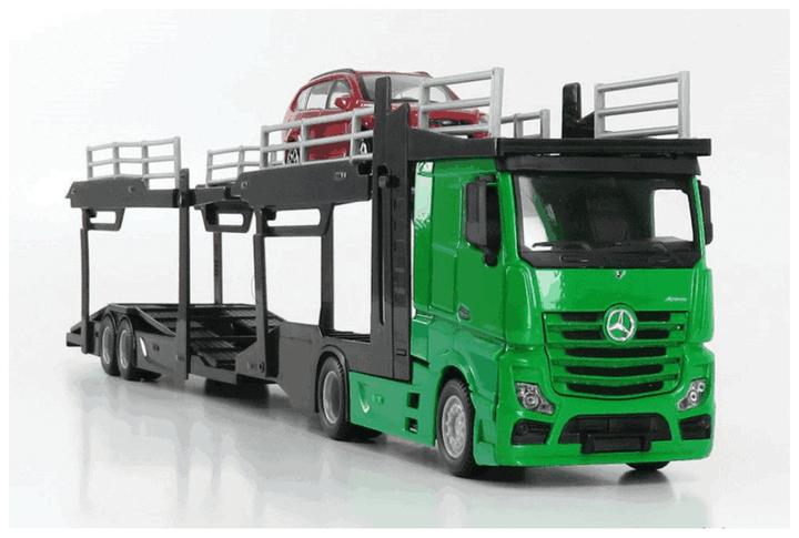 Image du produit Bburago Mercedes Benz Hauler 1/43 incl. 1 auto 1/43.