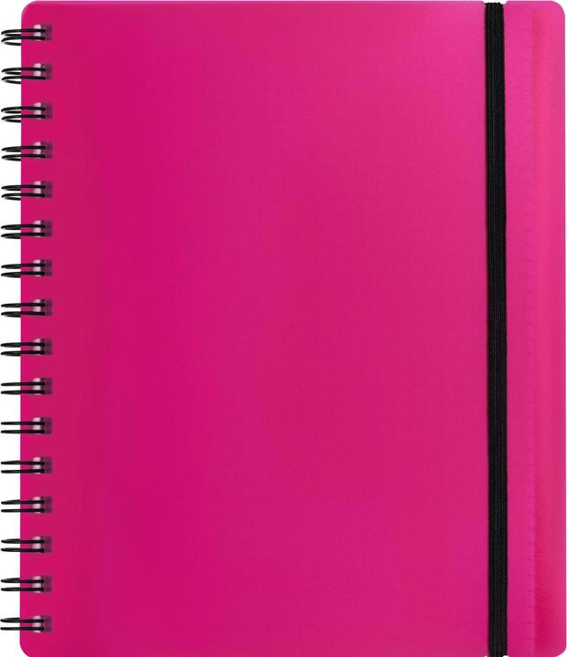 Actual product image Kolma Notebook Easy A5 chequered berry (A5, Checked, Hardcover)
