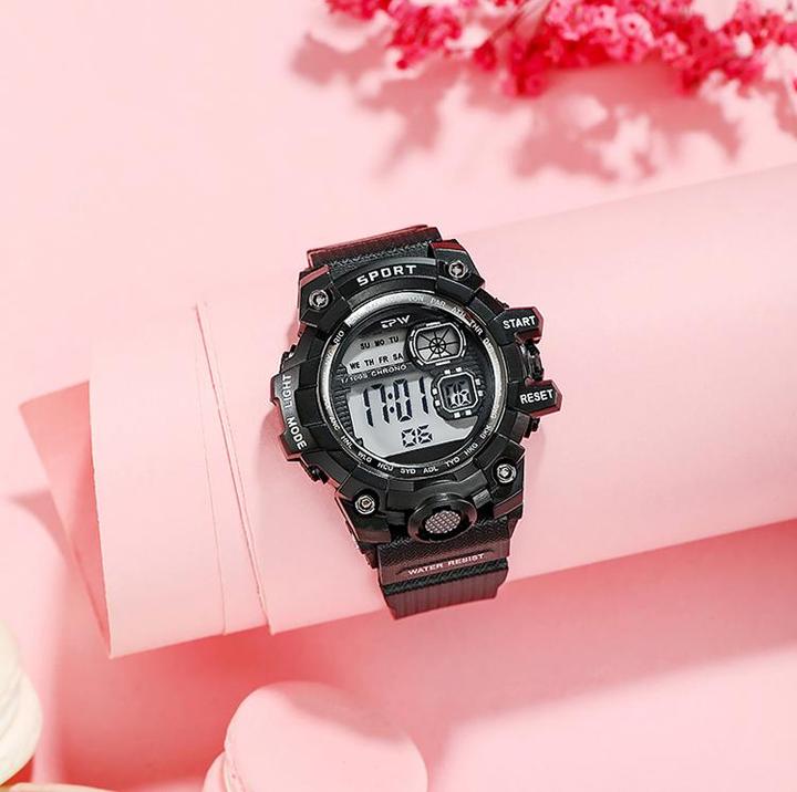 Immagine prodotto VR Shinecon Orologio per bambini con display digitale, modello Chromax nero