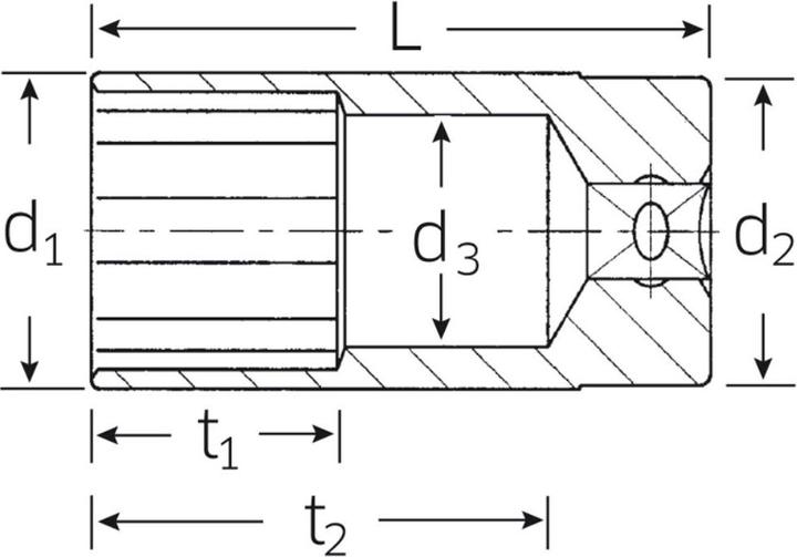 Produktbild Stahlwille Steckschlüsseleinsatz (24 mm)