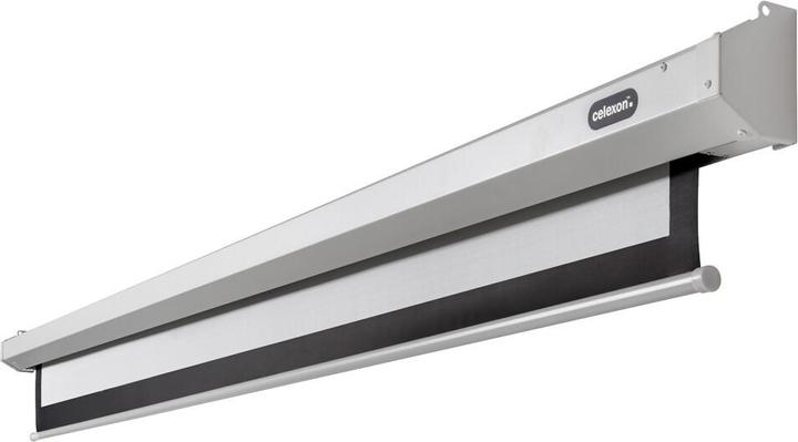 Actual product image Celexon Economy electric screen - screen - ceiling mounting possible, suitable for wall mounting (150", 1:1)
