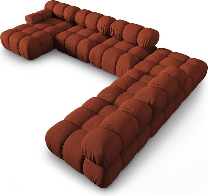 Actual product image Micadoni Modular Panoramic Right Corner Sofa, "Bellis", 7 Seats, 376x282x70Made in Europe (Sofa landscape)