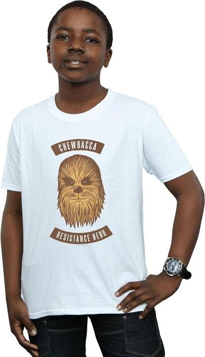 Image du produit Star Wars - T-shirt THE RISE OF SKYWALKER CHEWBACCA RESISTANCE HERO - Garçon (152, 158)
