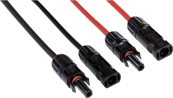 Image du produit Furber.power Câble de connexion 4 mm² avec connecteur compatible, kit, 10 m (Câble solaire)