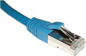 Produktbild Blue 5 meter LSZH SFTP CAT6A patch cable with RJ45 connectors. Cat6a s/ftp lszh blue 5.00m (S/FTP, CAT6a, 5 m)