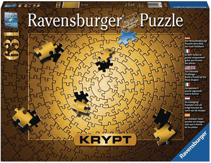 Actual product image Ravensburger crypt gold (631 pieces)