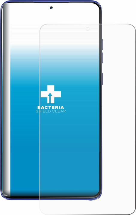 Produktbild upscreen Schutzfolie Displayschutz Displayschutzfolie Folie Klar antibakteriell (1 Stück, Motorola Moto G Stylus)