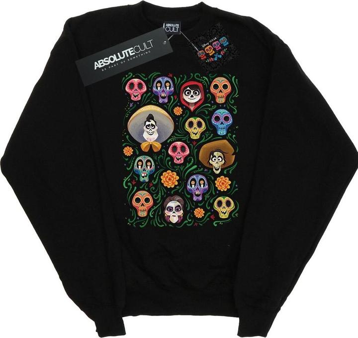 Actual product image Disney Mens Coco Heads Pattern Sweatshirt (L)