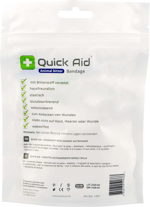 Produktbild Quick Aid Animal Bitter Bandage (Hund, Katze, 780 ml)