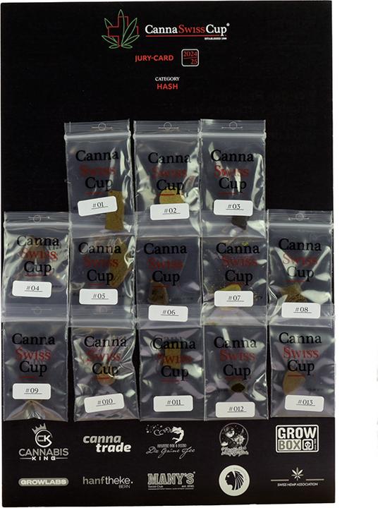 Produktbild CannaSwissCup 2024/25 CBD Hasch (13 g, Indoor)