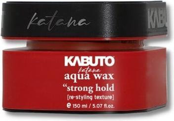Kabuto Katana Aqua Wax Red Strong Hold Wax Hair Pomad 150Ml (Haarpomade, 150 ml)