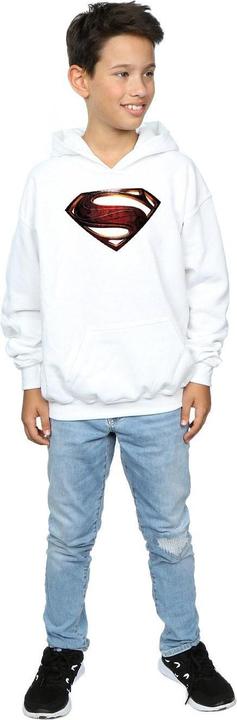 Image du produit - Sweat à capuche JUSTICE LEAGUE MOVIE SUPERMAN EMBLEM - Garçon (140, 146)