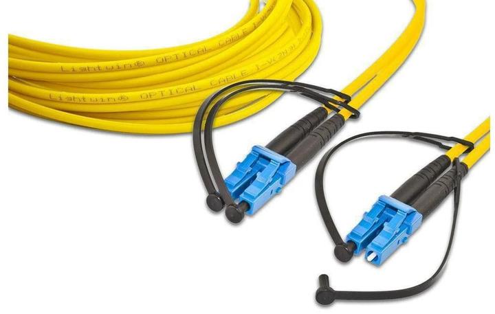 Actual product image Lightwin LWL Duplex patch cable (CAT6, 30 m)