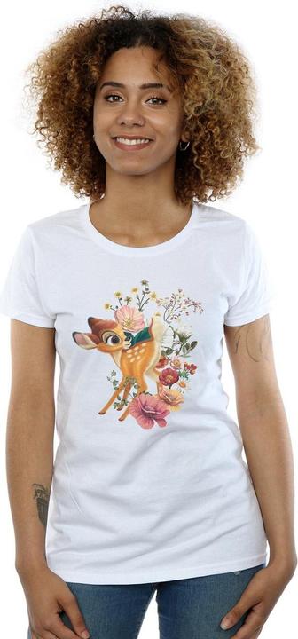 Actual product image Disney Womens/Ladies Bambi Meadow Cotton T-Shirt (XL)