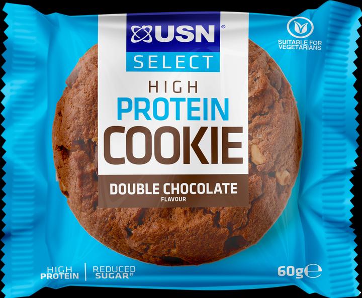 Image du produit USN Choisir un biscuit protéiné (Double Chocolate, 12 pcs, 720 g)