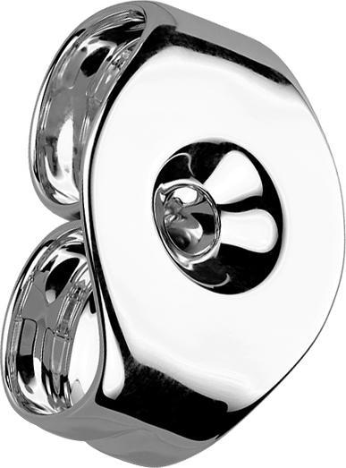 Star Piercing Ohrstecker Verschluss silber (Titan G23, ohne Messing)
