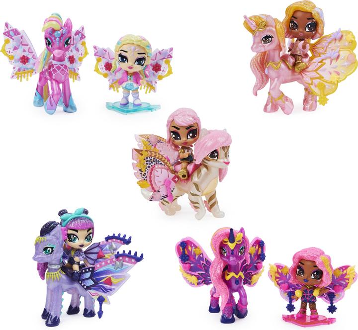 Image du produit Hatchimals Figurine à collectionner Pixies Riders Wilder Wings avec des créatures mythiques à
