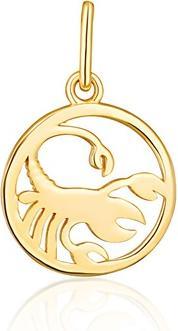 Image du produit JVD Gold-Plated Scorpio Sign Pendant