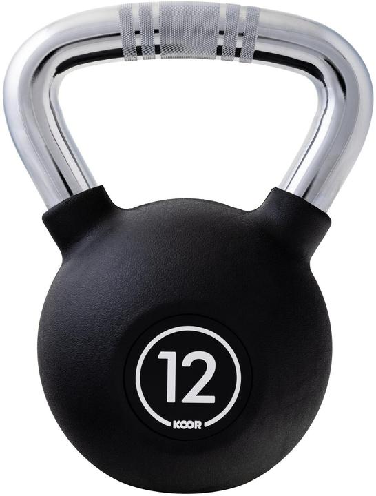 Immagine prodotto Koor Kettlebell 12 kg, Schwarz (1 x 12 kg)