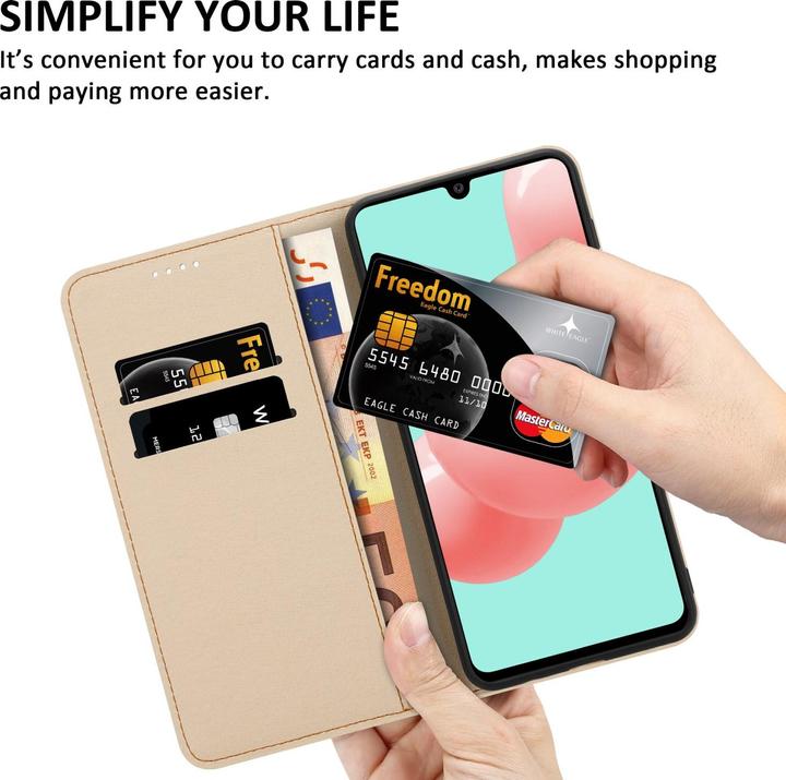 Actual product image Cadorabo Book cover with print (Samsung Galaxy A41)