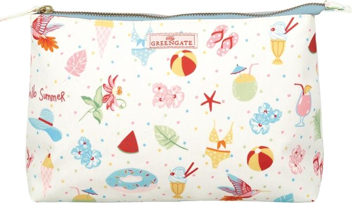Greengate Lula Kosmetikbeutel large white