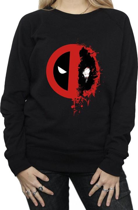 Image du produit - Sweat DEADPOOL SPLIT SPLAT LOGO - Femme (XXL)