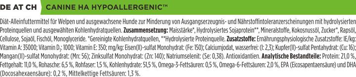 Valori nutrizionali e ingredienti Purina Diete veterinarie (Adulto, 1 pz., 11000 g)