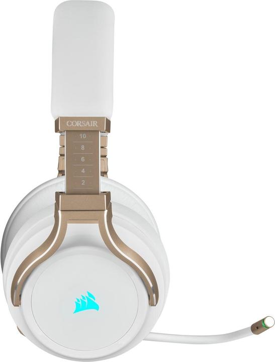Produktbild Corsair Virtuoso Wireless Pearl (Kabellos, Kabelgebunden)