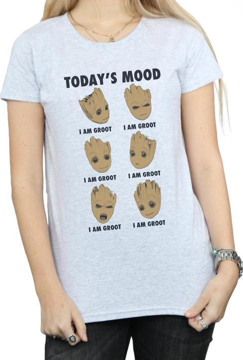 Immagine prodotto Guardians of the Galaxy Maglietta Donna/Ladies Today's Mood Baby Groot (XL)