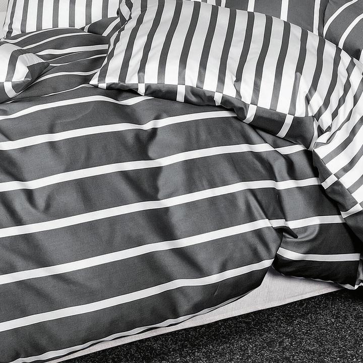Actual product image Janine Mako-satin bed linen modern classic (Pillowcase, 40 x 40 cm)
