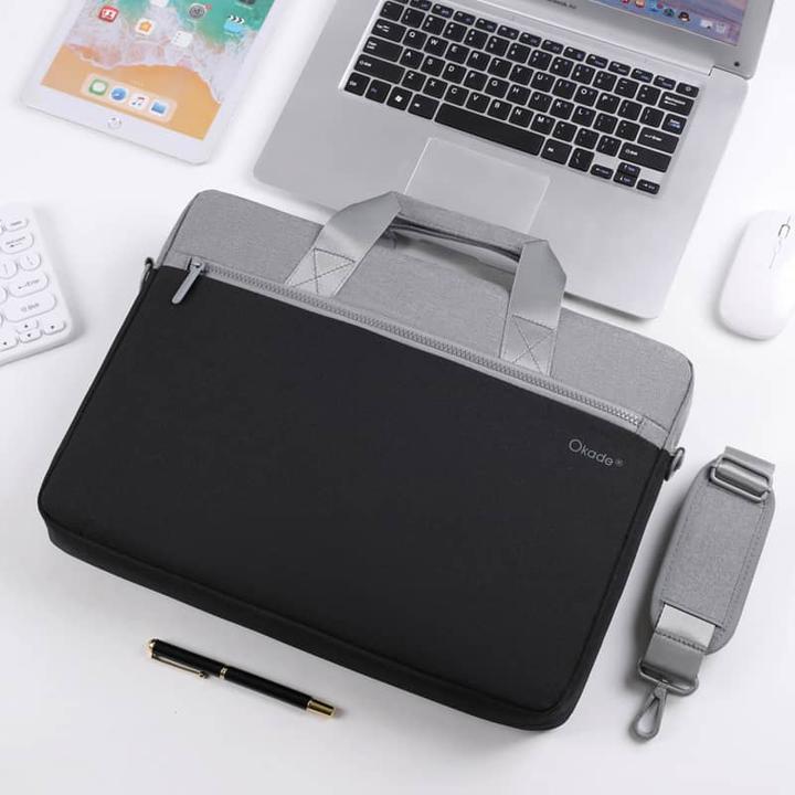 Immagine prodotto Okade Borsa per MacBook / laptop, 15,6 pollici, T66, nero (15.60")
