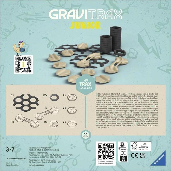 Image du produit Ravensburger GraviTrax Junior Extension Trax