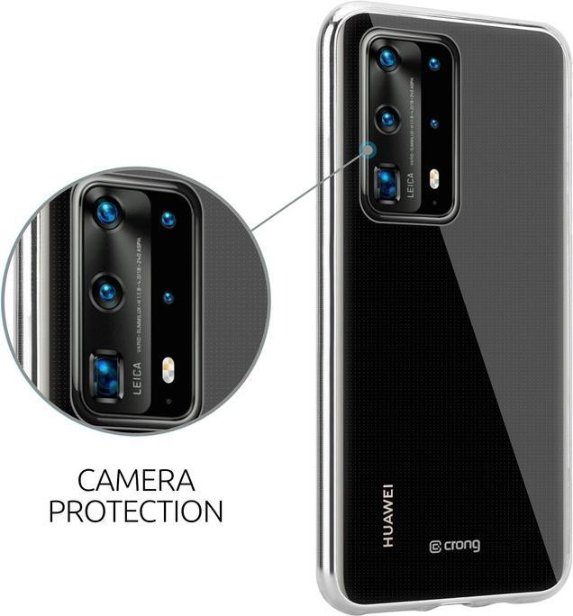Image du produit Crong Crystal Slim Cover - Housse pour Huawei P40 Pro (Transparent) (Huawei P40 Pro+)